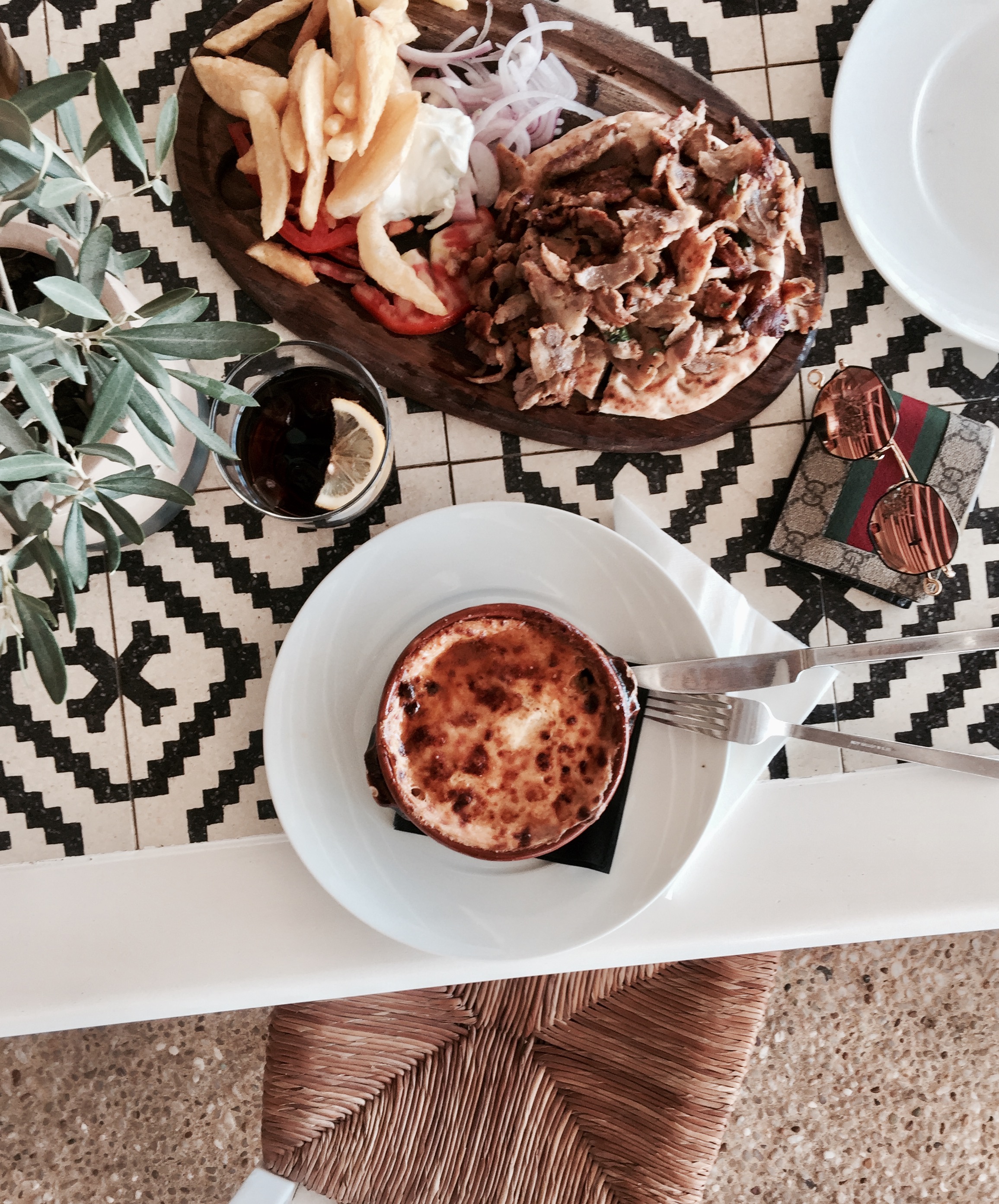 Elia Beach Mykonos Musakka